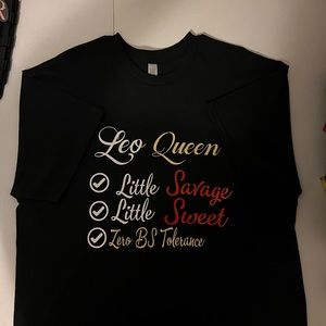 Leo Queen Savage & Sweet T-shirt